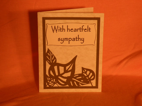 Heartfelt Sympathy Card