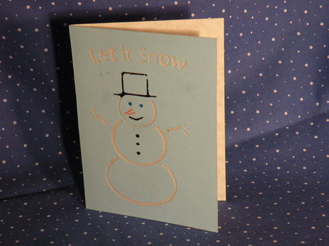 Let it Snow card